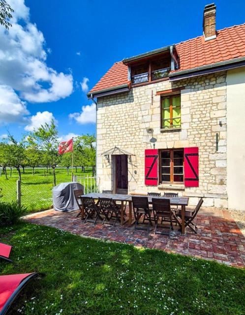Maison Normande Au Bord De Seine, Le Verger De Pacome Anneville-Ambourville Exterior foto